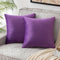 Pack of 2 Velvet Soft Square Throw Pillow Case Cushion Covers Luxury Pillowcases for Sofa Bedroom Livingroom 18x18 Inch 45x45cm