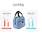 Insulated Lunch Bag for Women Men Children Girls Water Resistant Thermal Leak Proof Tote Cooler Bag Box for Work Outdoor Picnic Travel Beach