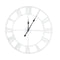 Large Outdoor Garden Wall Clock Big Roman Numerals Giant Open Face Metal 60 Cm