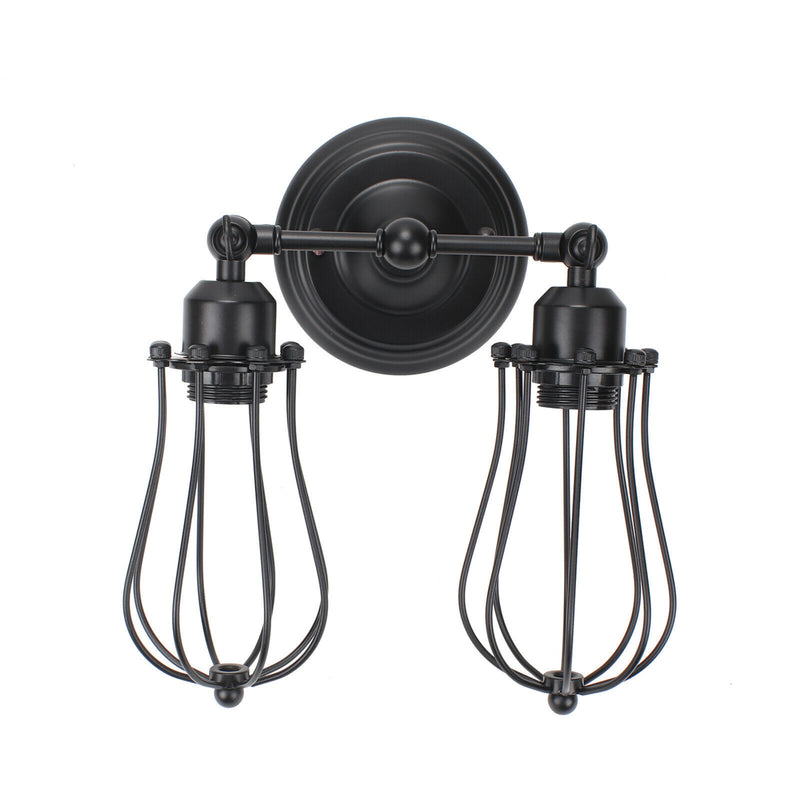Modern Retro Vintage Industrial Wall Mounted Lights Rustic Sconce Lamps Fixture