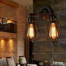 Modern Retro Vintage Industrial Wall Mounted Lights Rustic Sconce Lamps Fixture