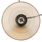 Industrial suspended Ceiling light fitting amber Glass Lamp shade pendant lights