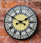 30cm Garden Wall Clock Big Ben Roman Numeral Face Home Patio Indoor Outdoor