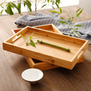 3 Bamboo Serving Trays, Great For Dinner Trays, Tea Tray, Food Tray, Breakfast Tray, Good for Parties or Bed Tray