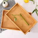 3 Bamboo Serving Trays, Great For Dinner Trays, Tea Tray, Food Tray, Breakfast Tray, Good for Parties or Bed Tray