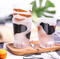 Handmade Cute Cat Paw Cup Matte Glass Mug Children Milk Coffee Drink bottle Foot Cup 300ml, Perfect Gift for Cat Person