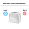 THEYIN Insulated Lunch Bag for Women Men Children Girls Water Resistant Thermal Leak Proof Tote Cooler Bag Box for Work Picnic Travel Beach