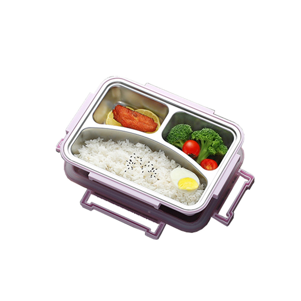 ECOlunchbox Kids Tray Divided Stainless Steel