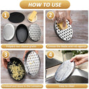 Oval Cheese Grater Gringer Peeler Slicer