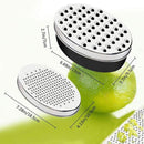 Oval Cheese Grater Gringer Peeler Slicer