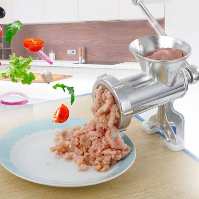 Heavy Duty Meat Mincer Grinder Manual Kitchen Beef Sausage Maker Stuffer Durable