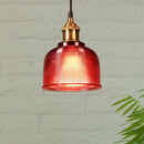 Vintage Industrial Retro Loft Style Glass Ceiling Wall Lamp Shade Pendant Light