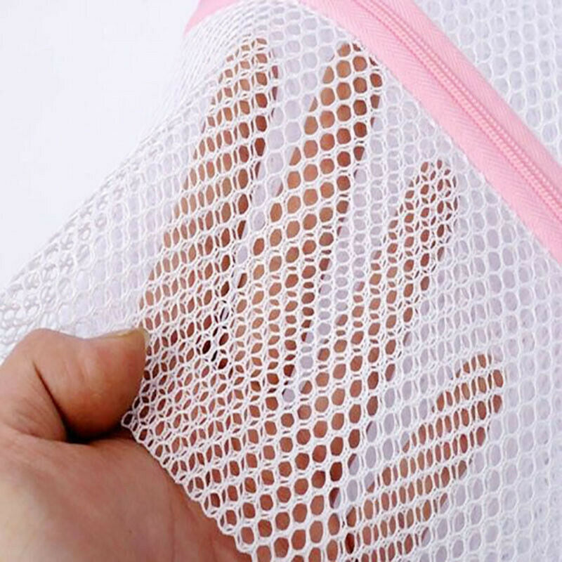 Zipped Laundry Washing Bag Mesh Net for Stocking, Underwear, Bra Lingerie, Travel Laundry Bag, hosiery bags for laundry