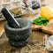 Large Granite Pestle And Mortar Spice Herb Crusher Grinder Grinding Paste